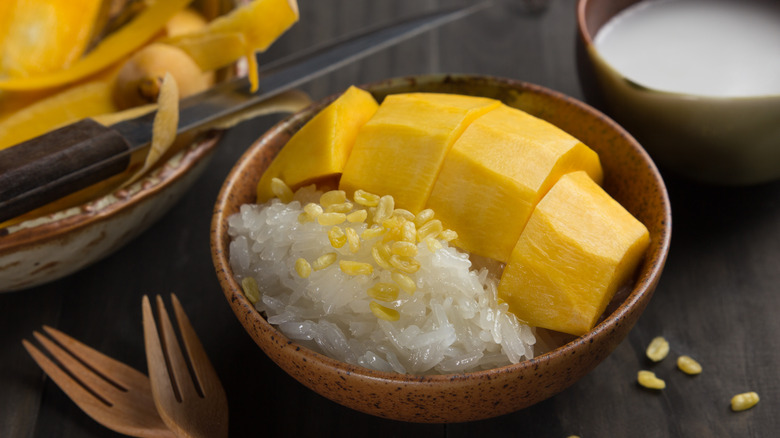 Mango and sticky rice