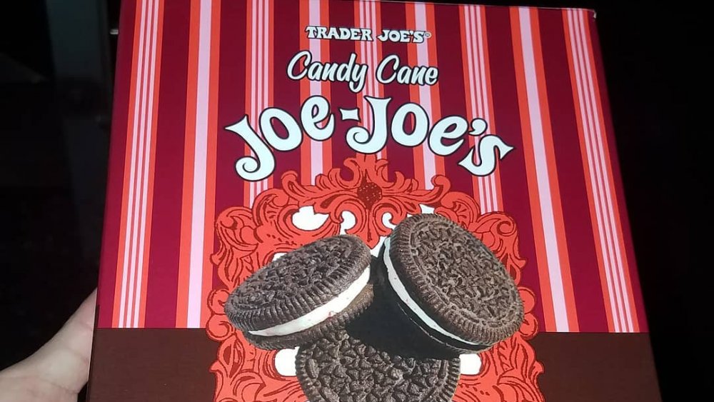 Candy Cane Joe Joe's from Trader Joe's