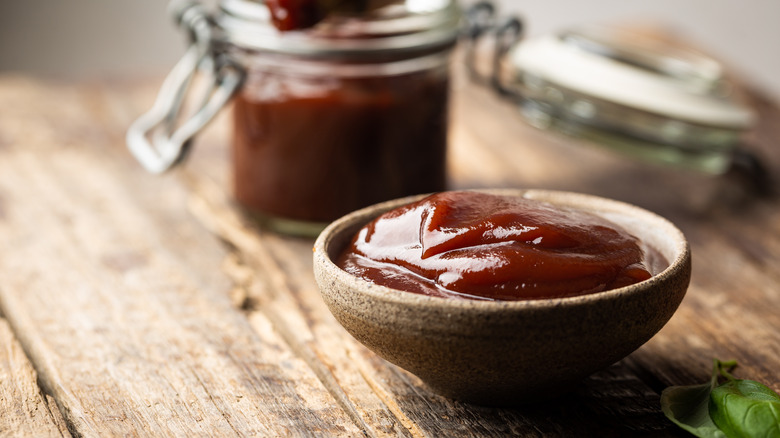 bowl of homemade steak sauce