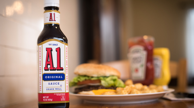 A.1. Sauce with cheeseburger