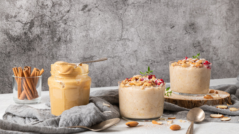 almond butter oatmeal