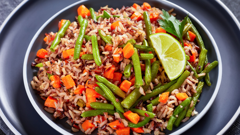 rice dish with vegetables