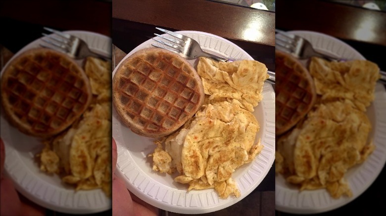 whole-grain waffle