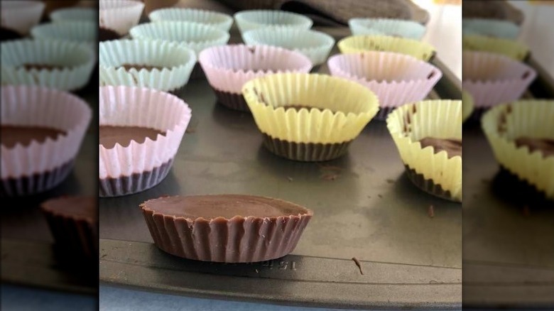 homemade peanut butter cups