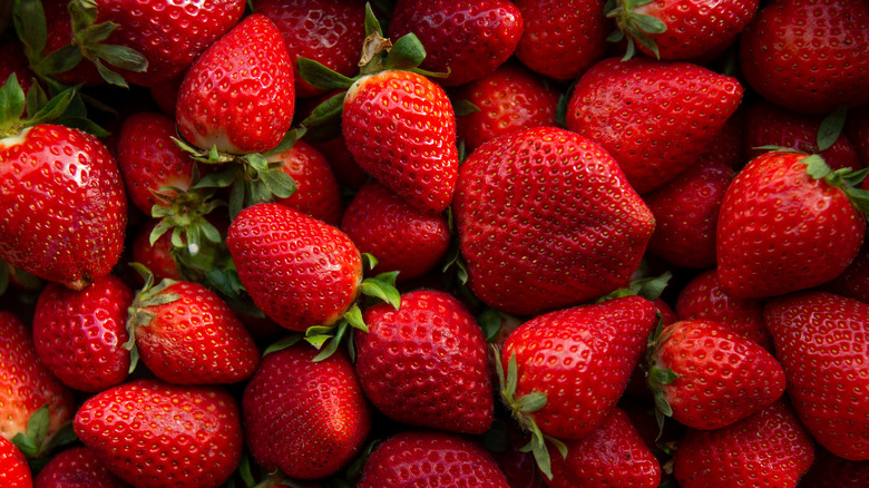 fresh strawberries