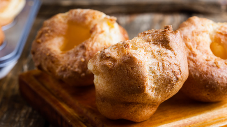 Yorkshire puddings on board