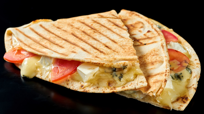 vegetable quesadilla