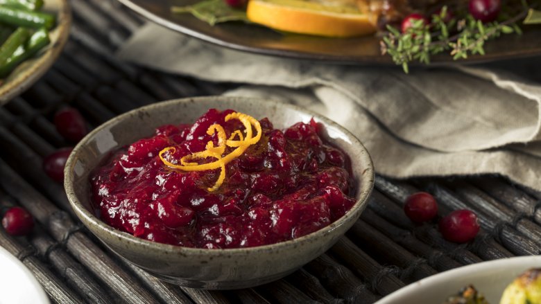 cranberry sauce