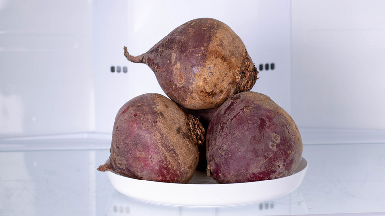 beets in the fridge