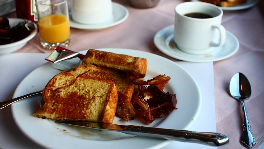 French toast served at breakfast