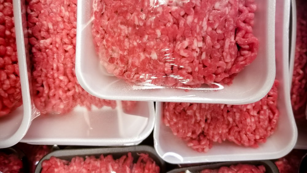 packaged ground beef