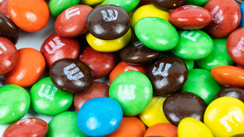 Pile of M&M's