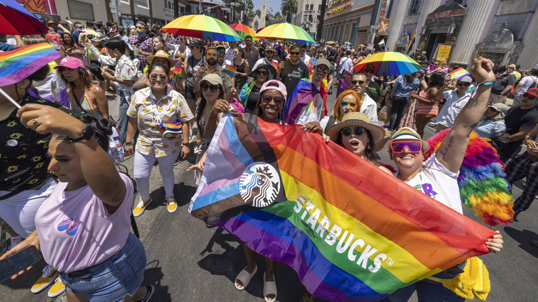 Starbucks Pride celebrations