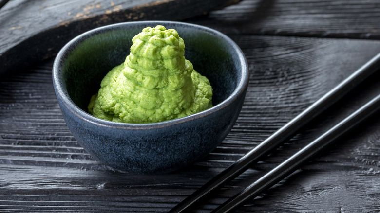 wasabi in bowl