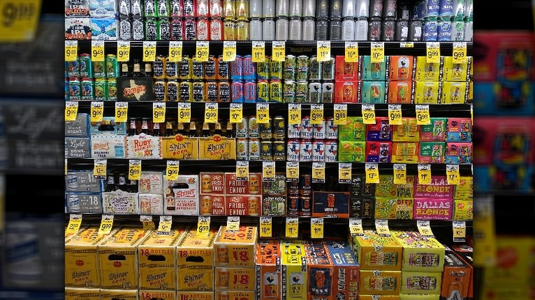 Randall's beer section