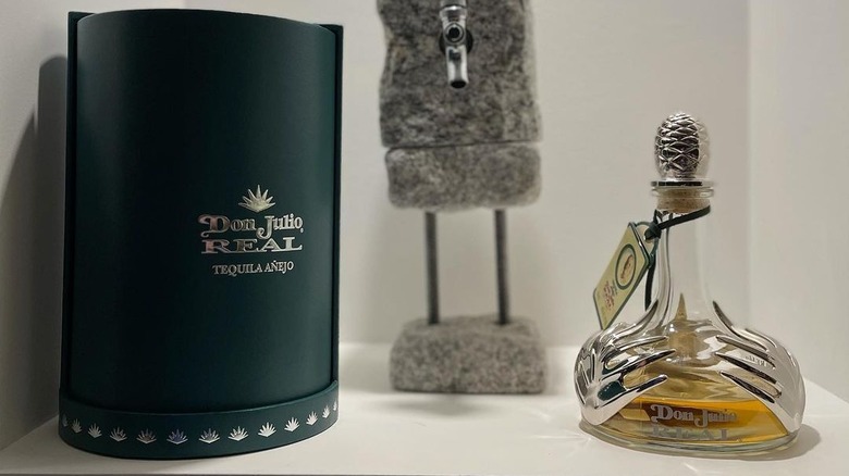 A bottle of Don Julio Real