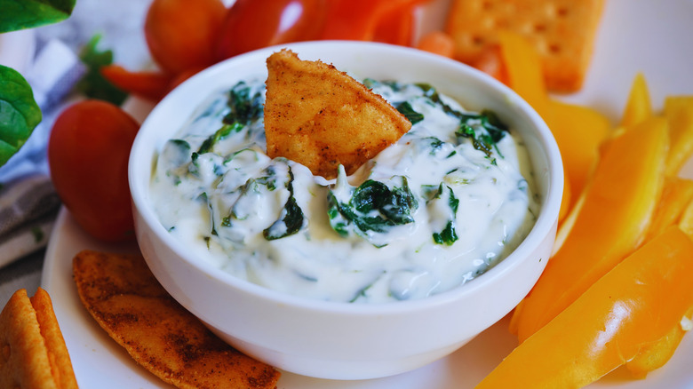 Spinach artichoke dip