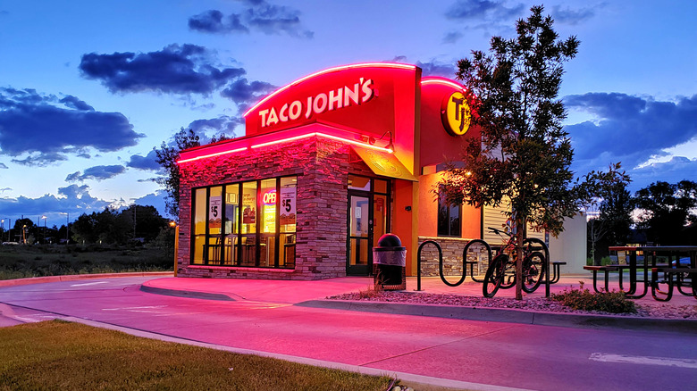 Taco John's storefront