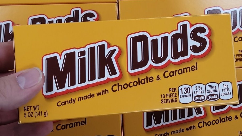 box of Milk Duds