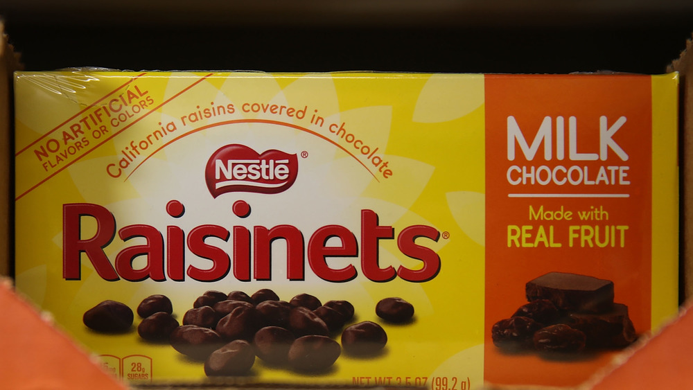 box of Raisinets