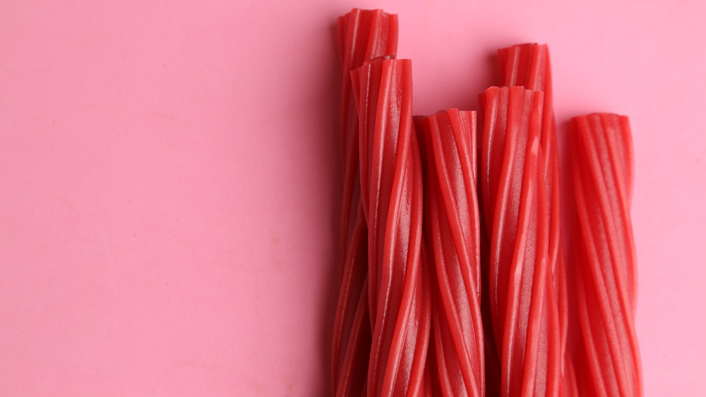 stack of Twizzlers