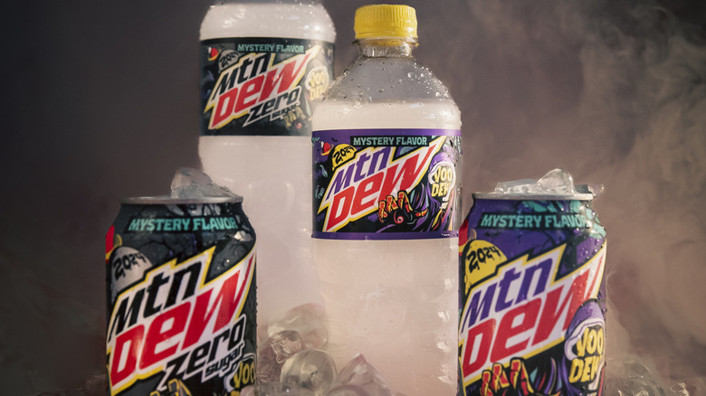 Voo-Dew soda on ice