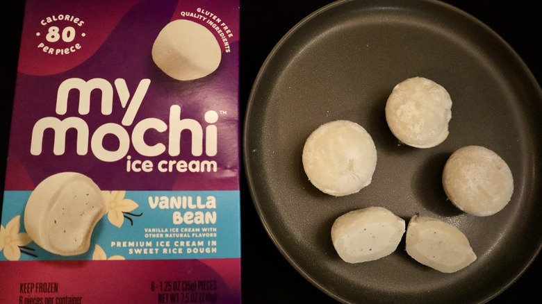My/Mochi vanilla bean box and balls