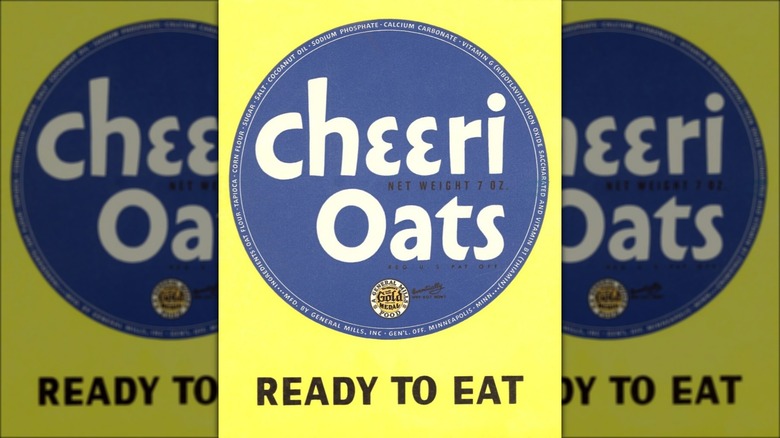 original Cheerios box