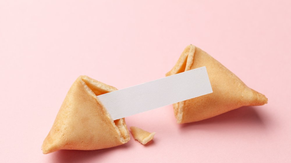 A Chinese fortune cookie