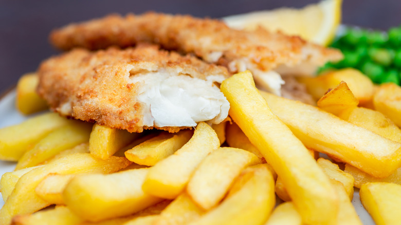 British-style fish and chips