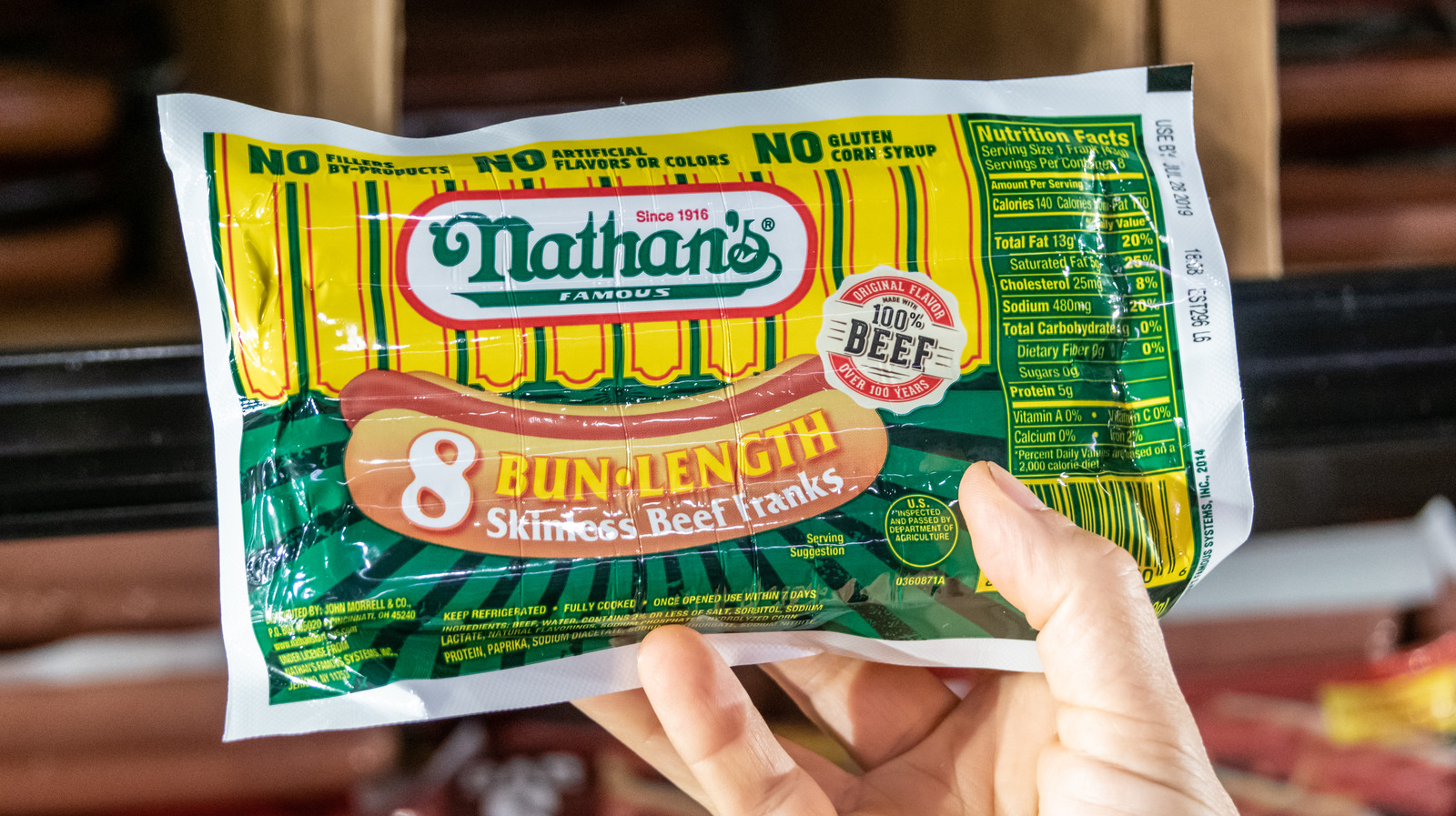 Vegan hot dogs now available at New Jersey Nathan's