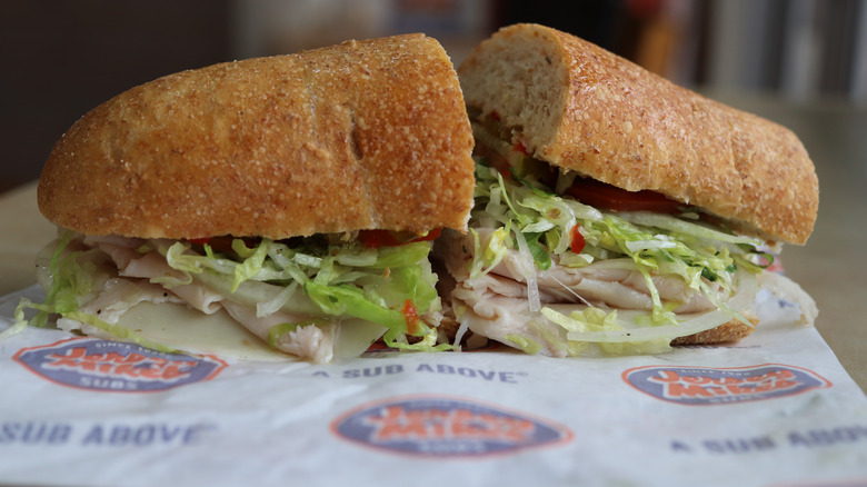 Jersey Mike's sub sandwich