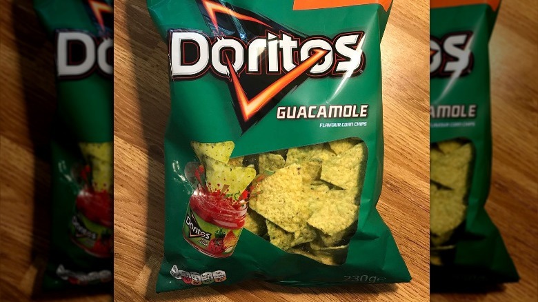 Bag of Guacamole Doritos