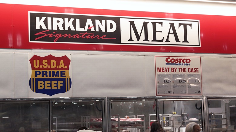 Kirkland Signature meat counter