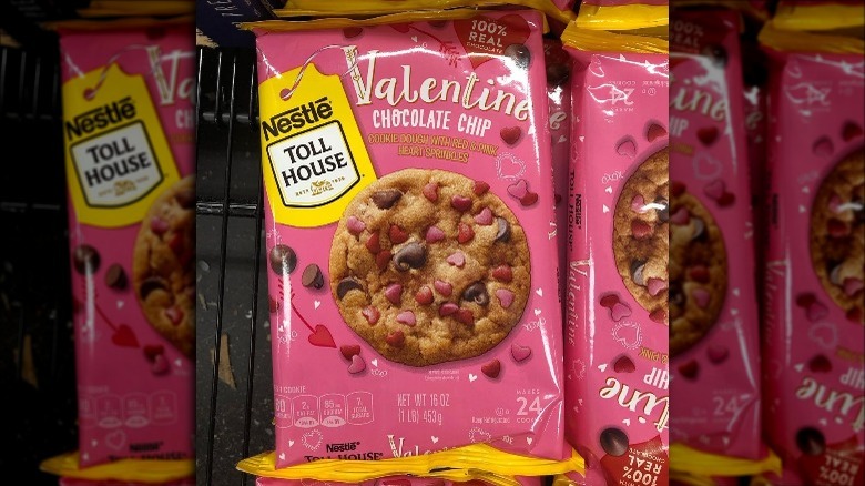 Nestle Toll House Valentine Chocolate Chip cookie dough 