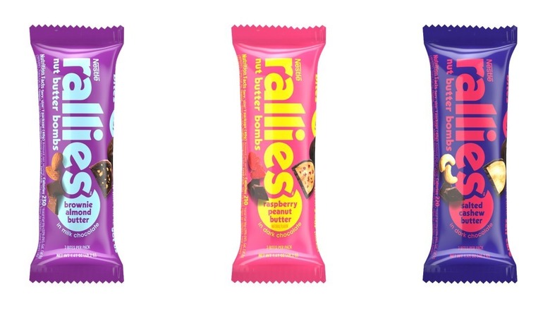 Nestle's Rallies Nut Butter Bombs in three flavors