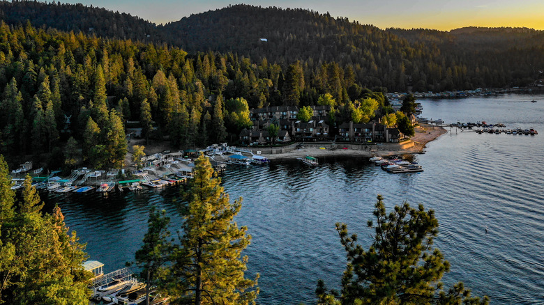 view of Lake Arrowhead, California 