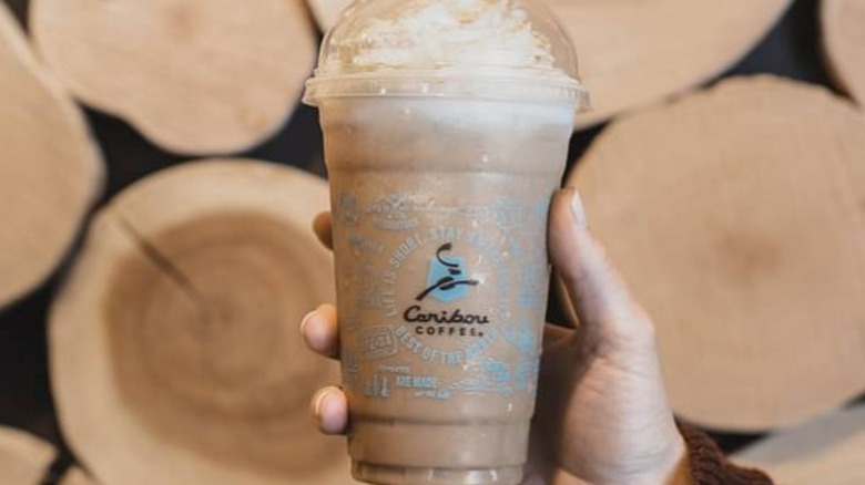 Caribou's Pumpkin White Mocha