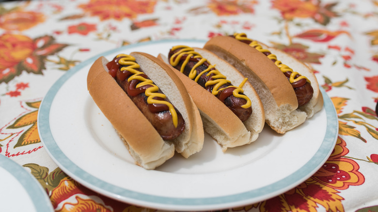 New England hot dog rolls