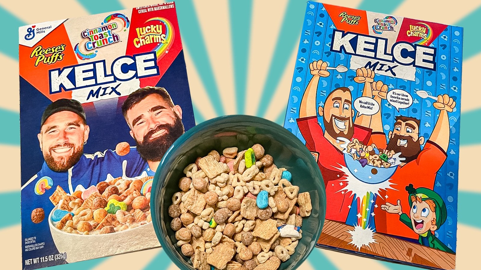 New Kelce Mix Cereal Review: This Sugary Sweet Combo Is A Breakfast Fumble