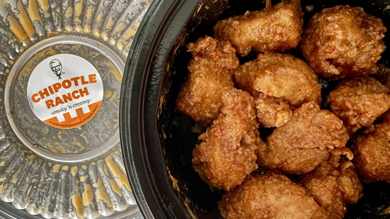 KFC's Chipotle Ranch Saucy Nuggets