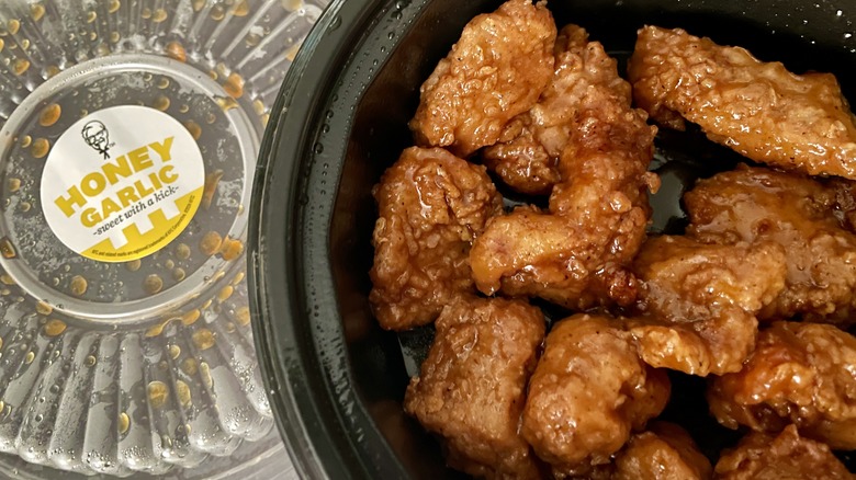 KFC's Honey Garlic Saucy Nuggets