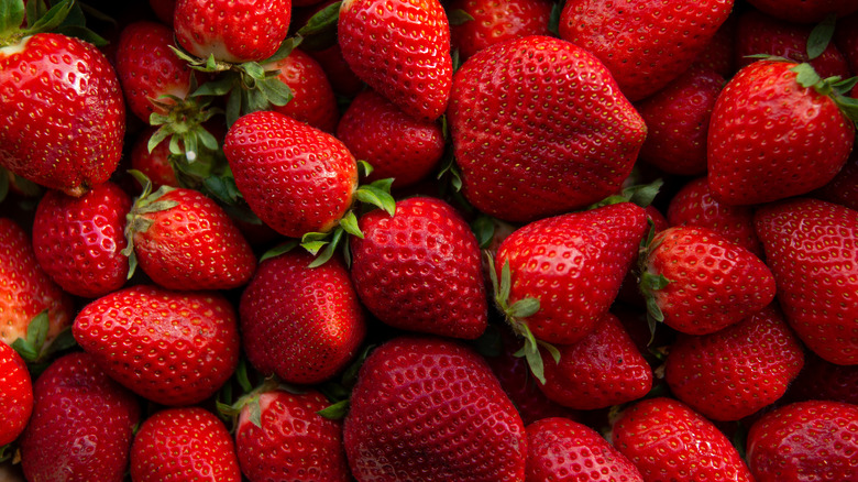 Bunch of strawberries