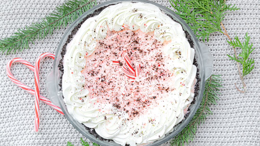 no-bake peppermint pie recipe