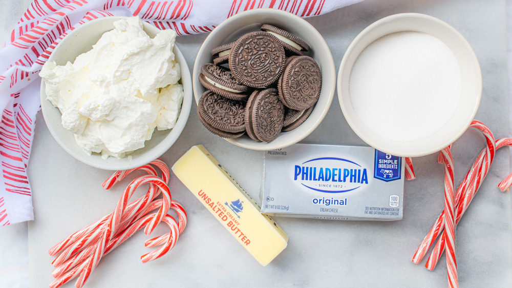 no-bake peppermint pie ingredients 