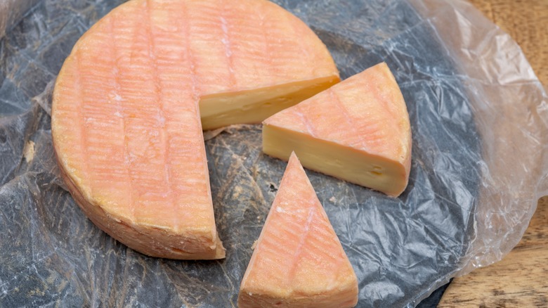 Munster Gerome washed-rind stinky cheese