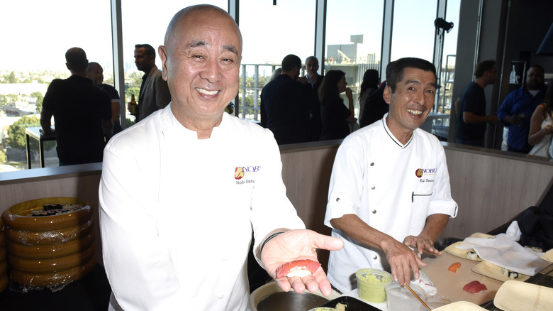 Nobu Matsuhisa cooking