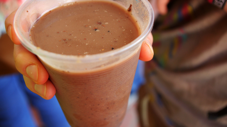 Mexican chocolate drink, pozol