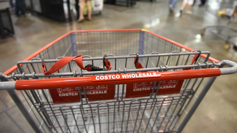 Costco Wholesale shopping cart