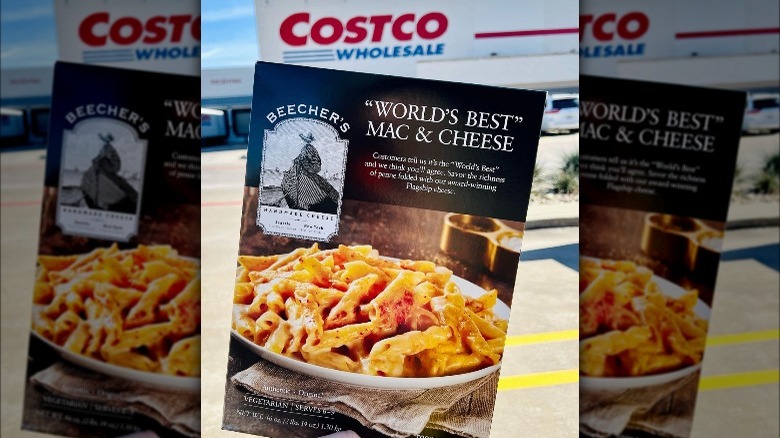 Beecher's Mac & Cheese outside Costco